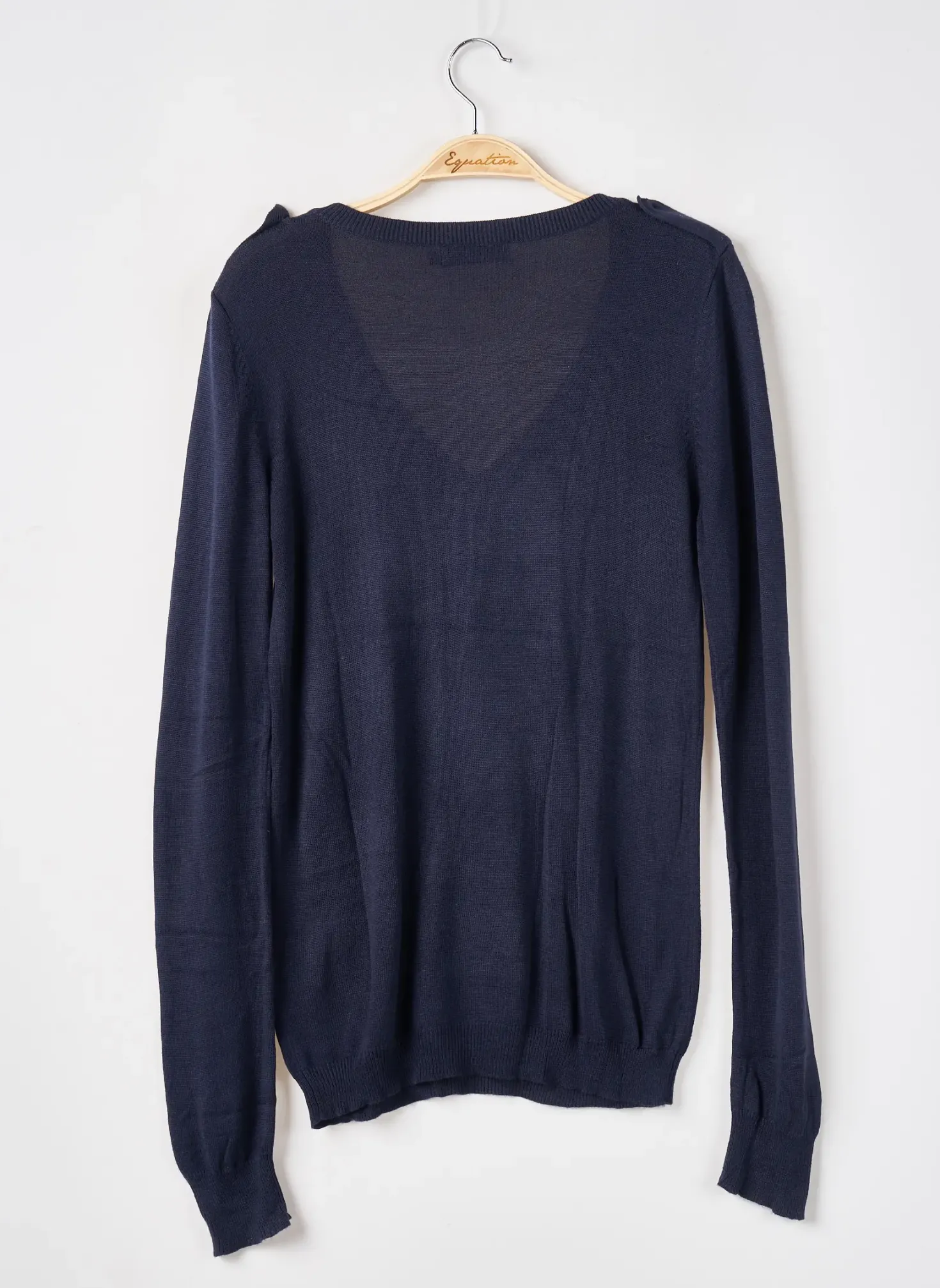 Pull Why Not Bleu Manches Longues