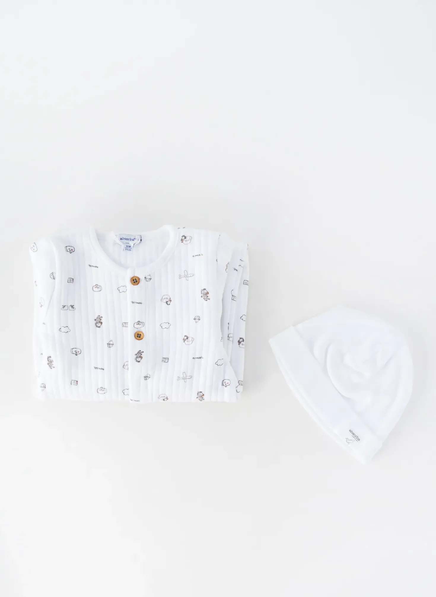 Pyjama Absorba Blanc