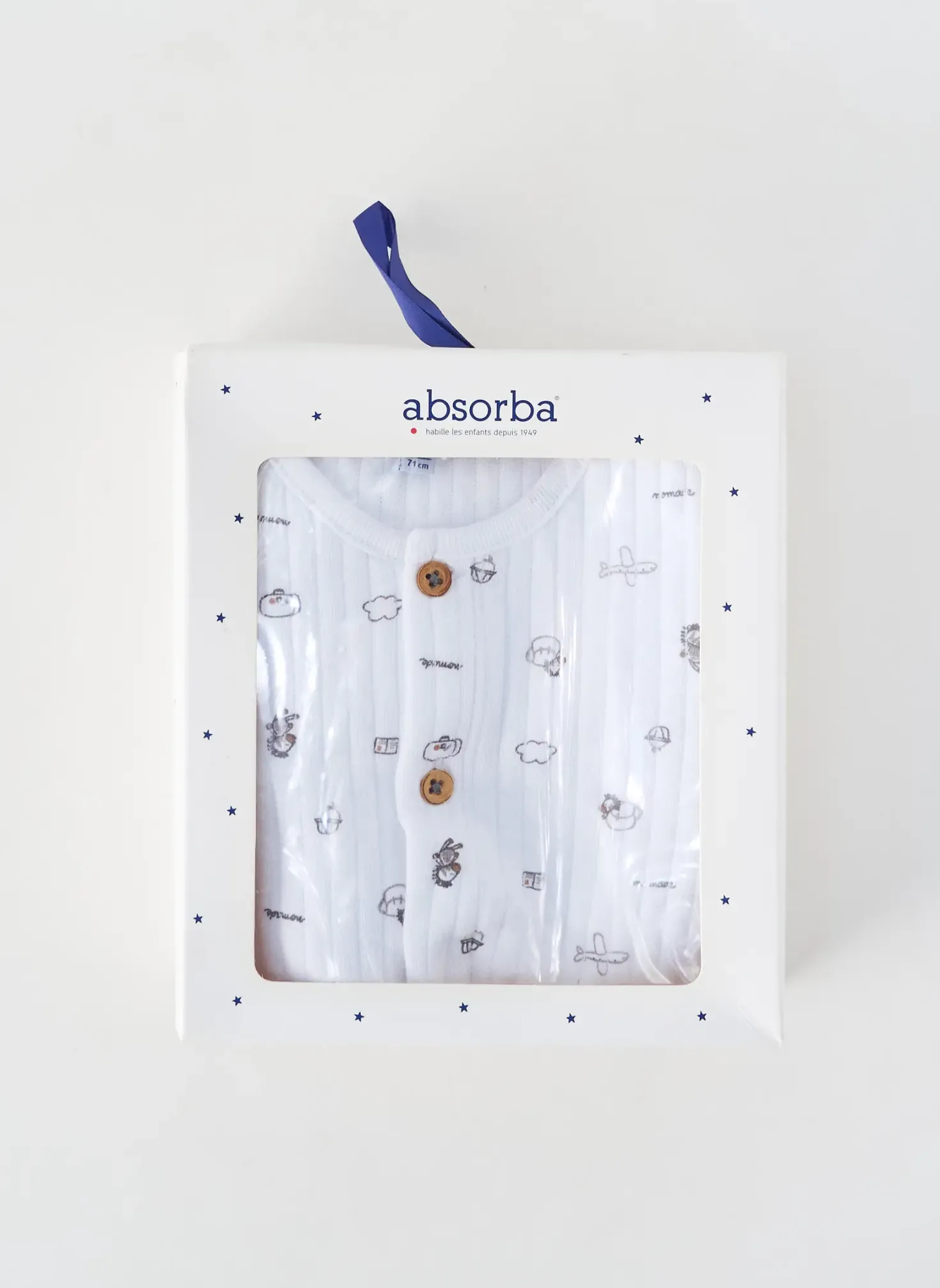 Pyjama Absorba Blanc