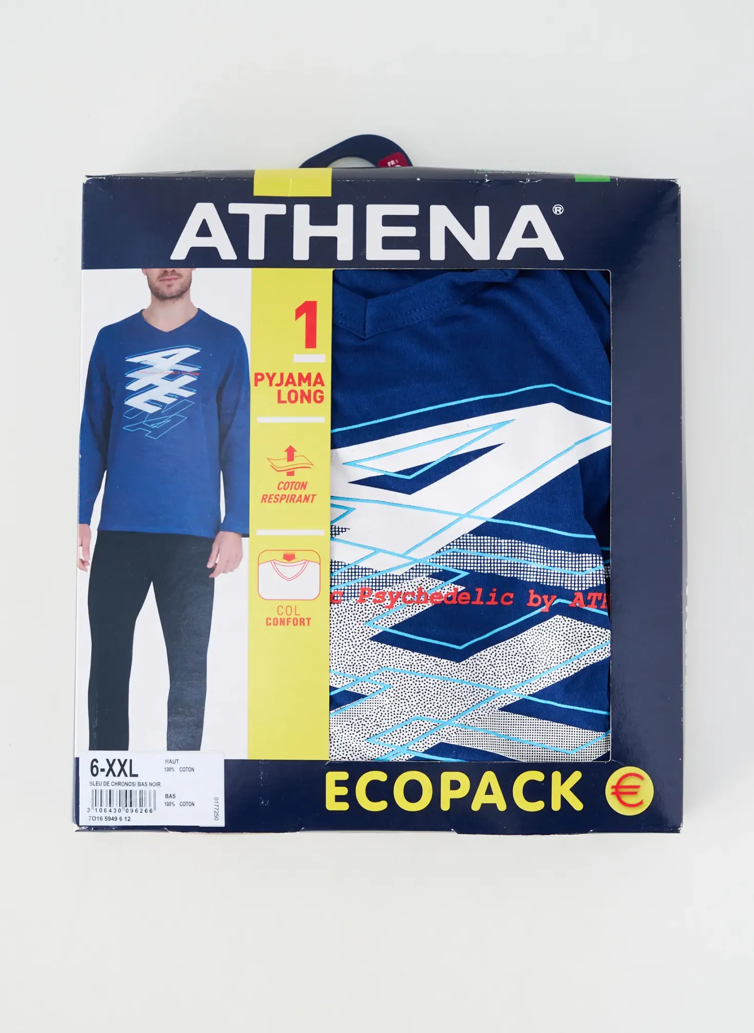 Pyjama Athena Bleu