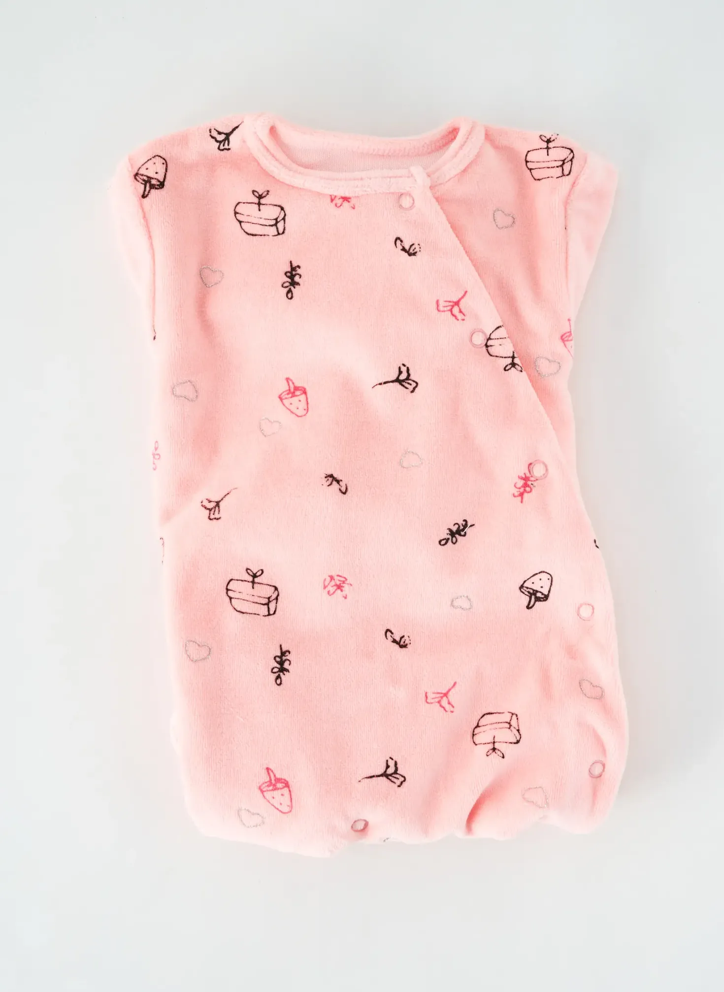 Pyjama Baby Bol Rose