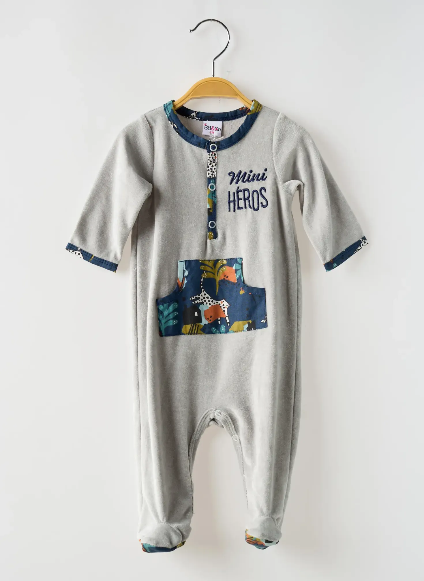 Pyjama Bb And Co Gris