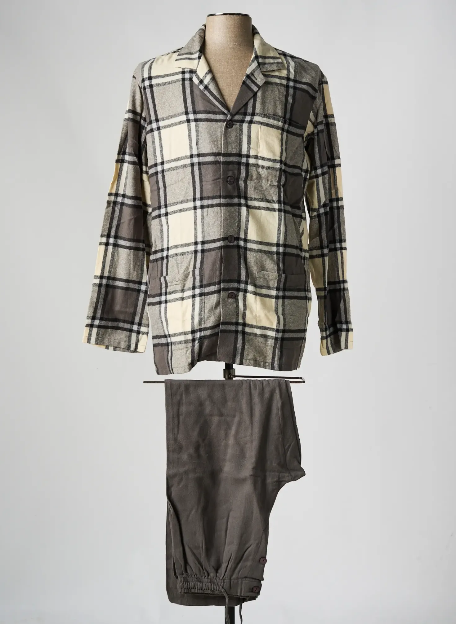 Pyjama Christian Cane Gris