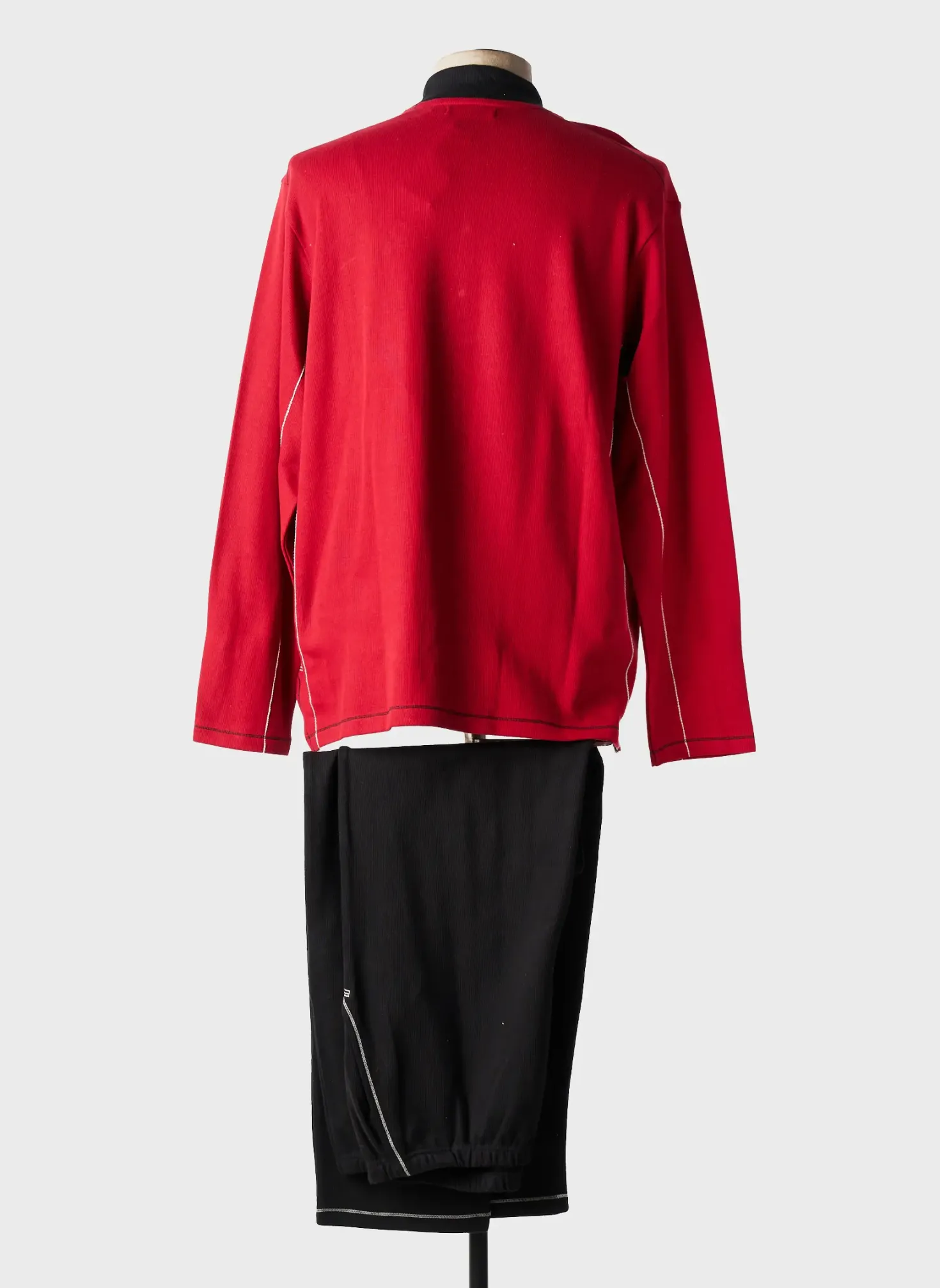 Pyjama Christian Cane Rouge