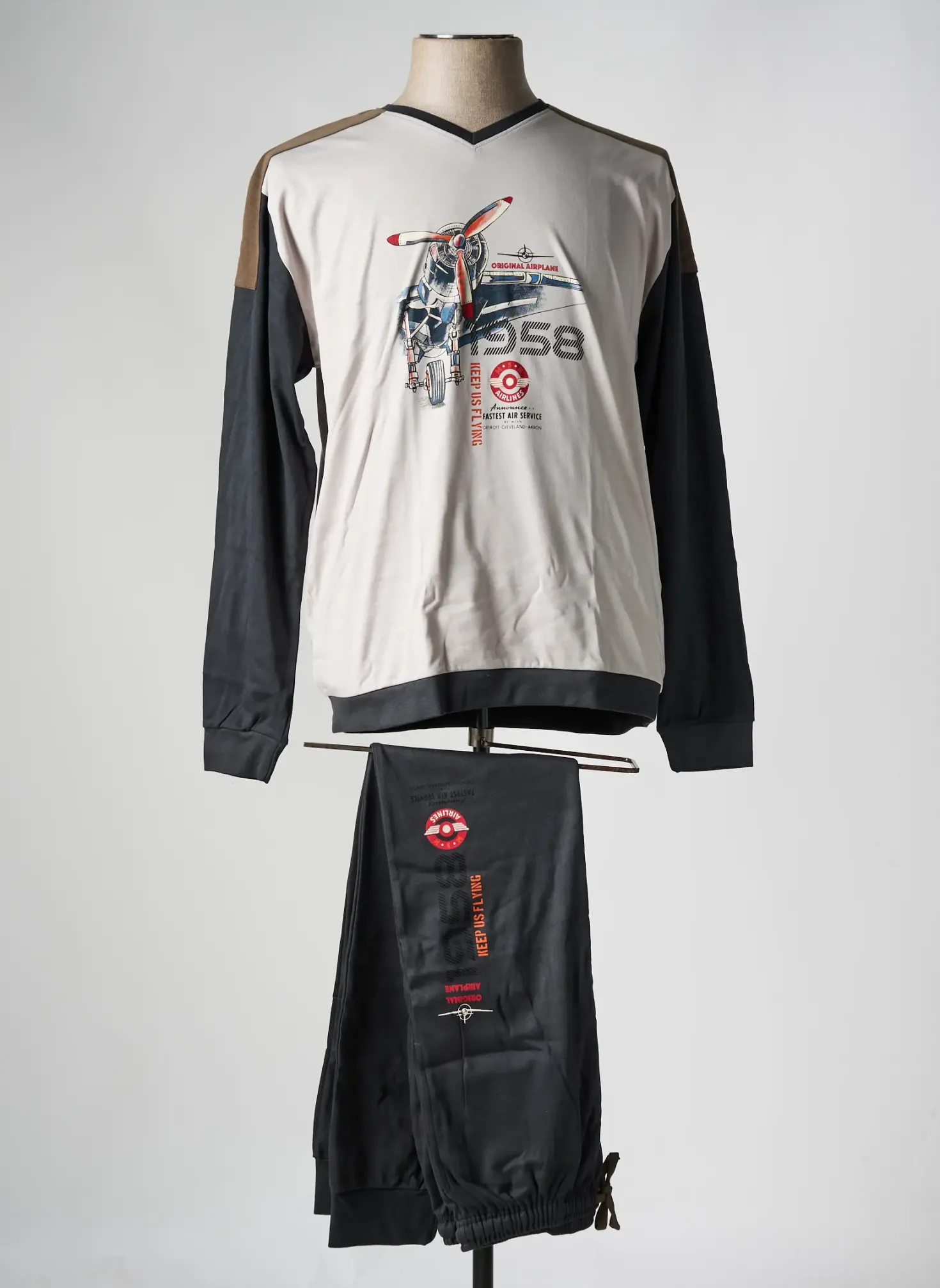 Pyjama Massana Gris