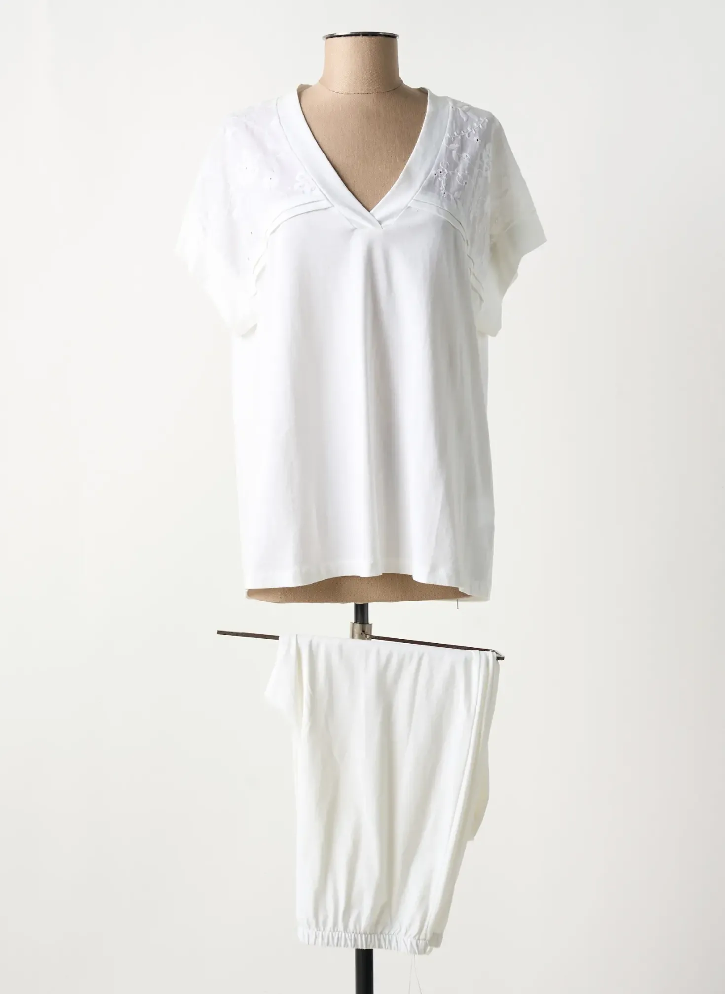 Pyjama Pluto Blanc