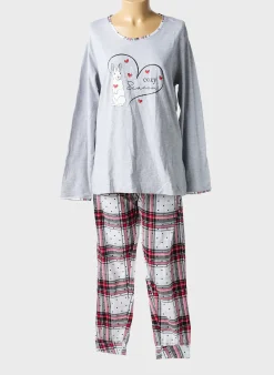 Pyjama Rebelle By Pastunette Gris