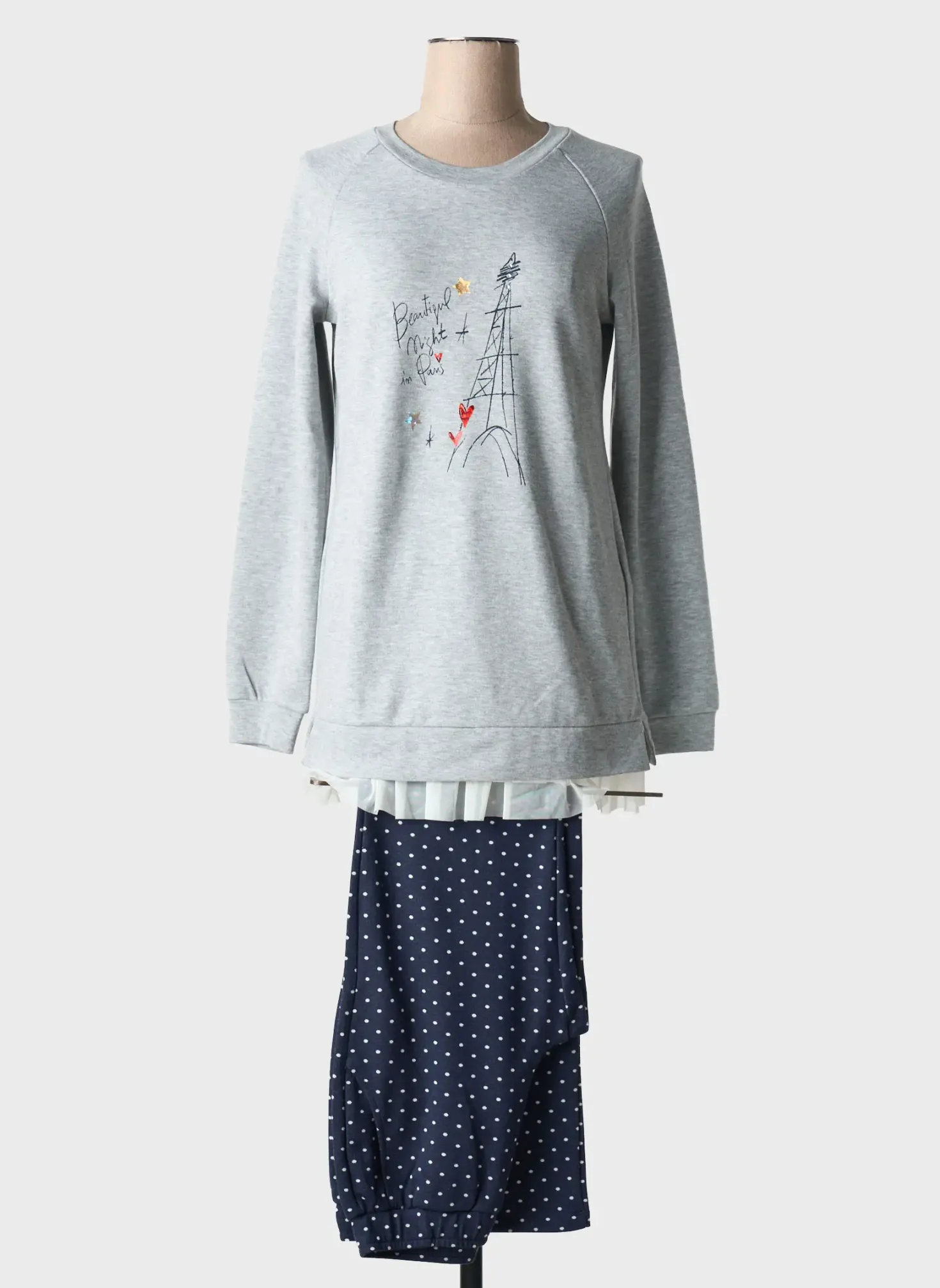 Pyjama Ringella Gris