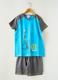 Pyjama Rose Pomme Bleu