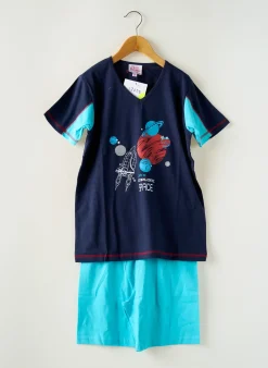 Pyjama Rose Pomme Bleu