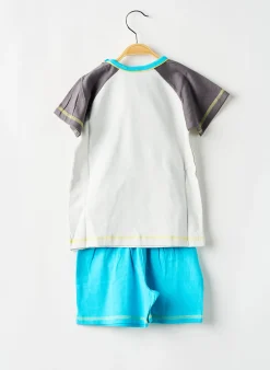 Pyjama Rose Pomme Bleu