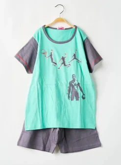 Pyjama Rose Pomme Bleu