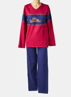 Pyjama Rose Pomme Bleu