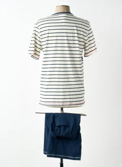 Pyjama Rose Pomme Bleu
