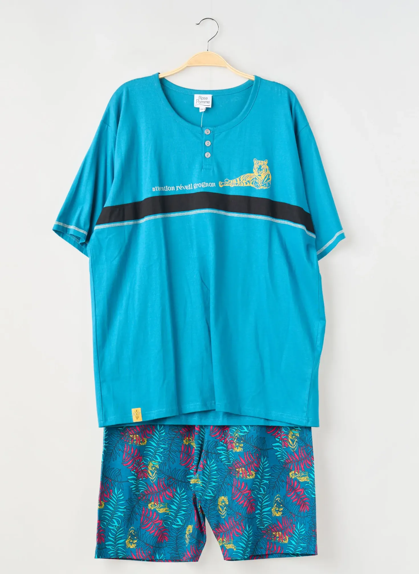 Pyjama Rose Pomme Bleu