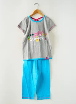 Pyjama Rose Pomme Bleu