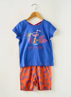 Pyjama Rose Pomme Bleu