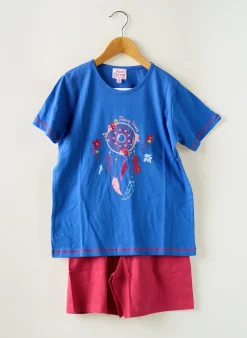 Pyjama Rose Pomme Bleu