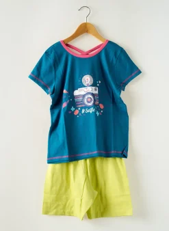 Pyjama Rose Pomme Bleu