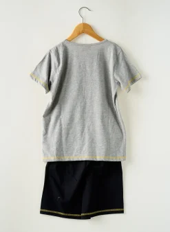 Pyjama Rose Pomme Gris