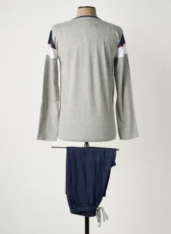 Pyjama Rose Pomme Gris