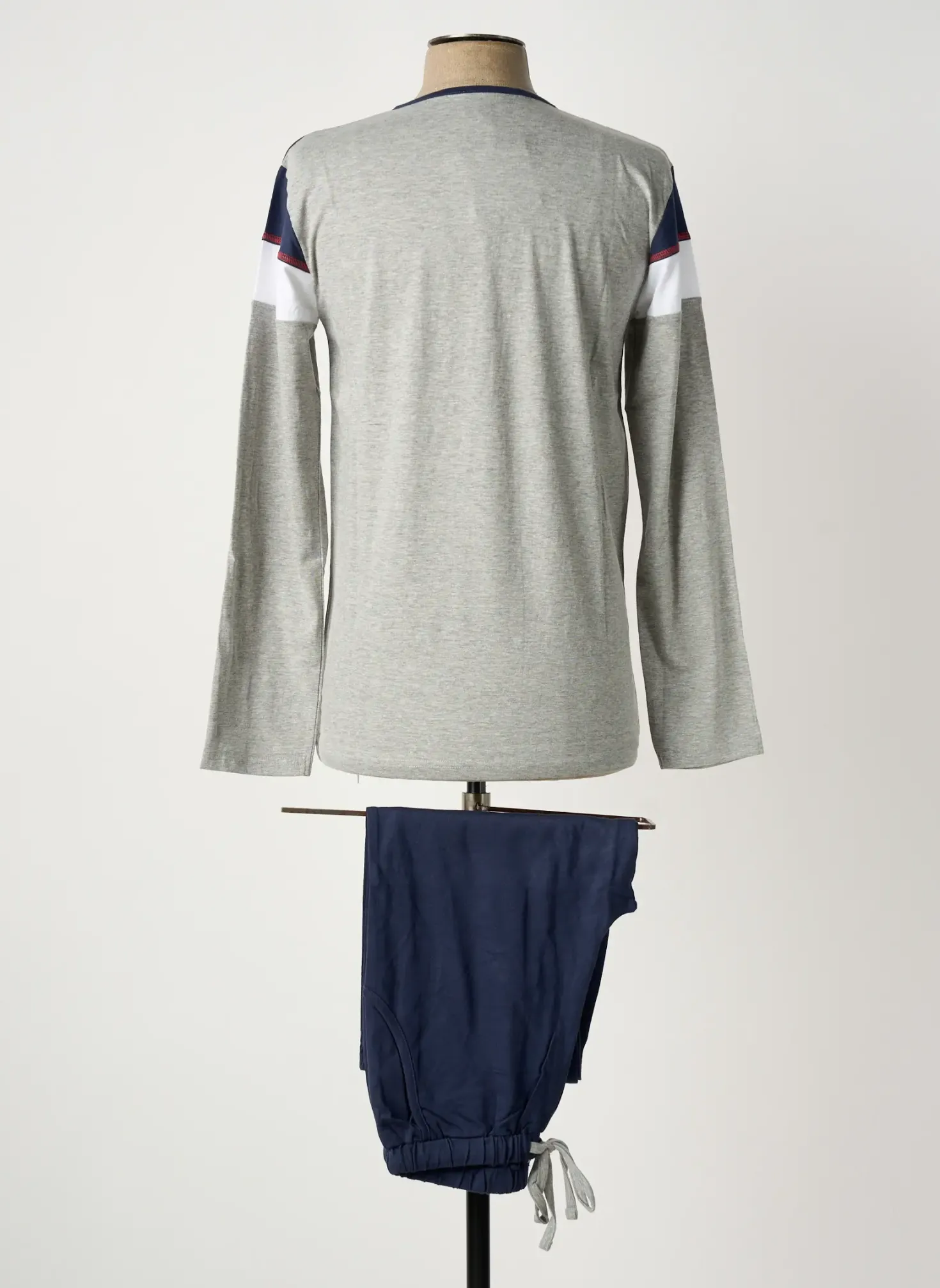 Pyjama Rose Pomme Gris