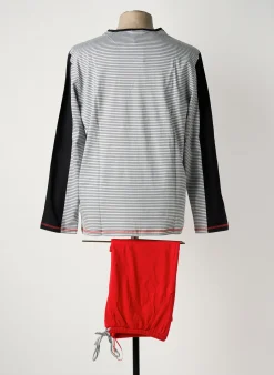 Pyjama Rose Pomme Gris