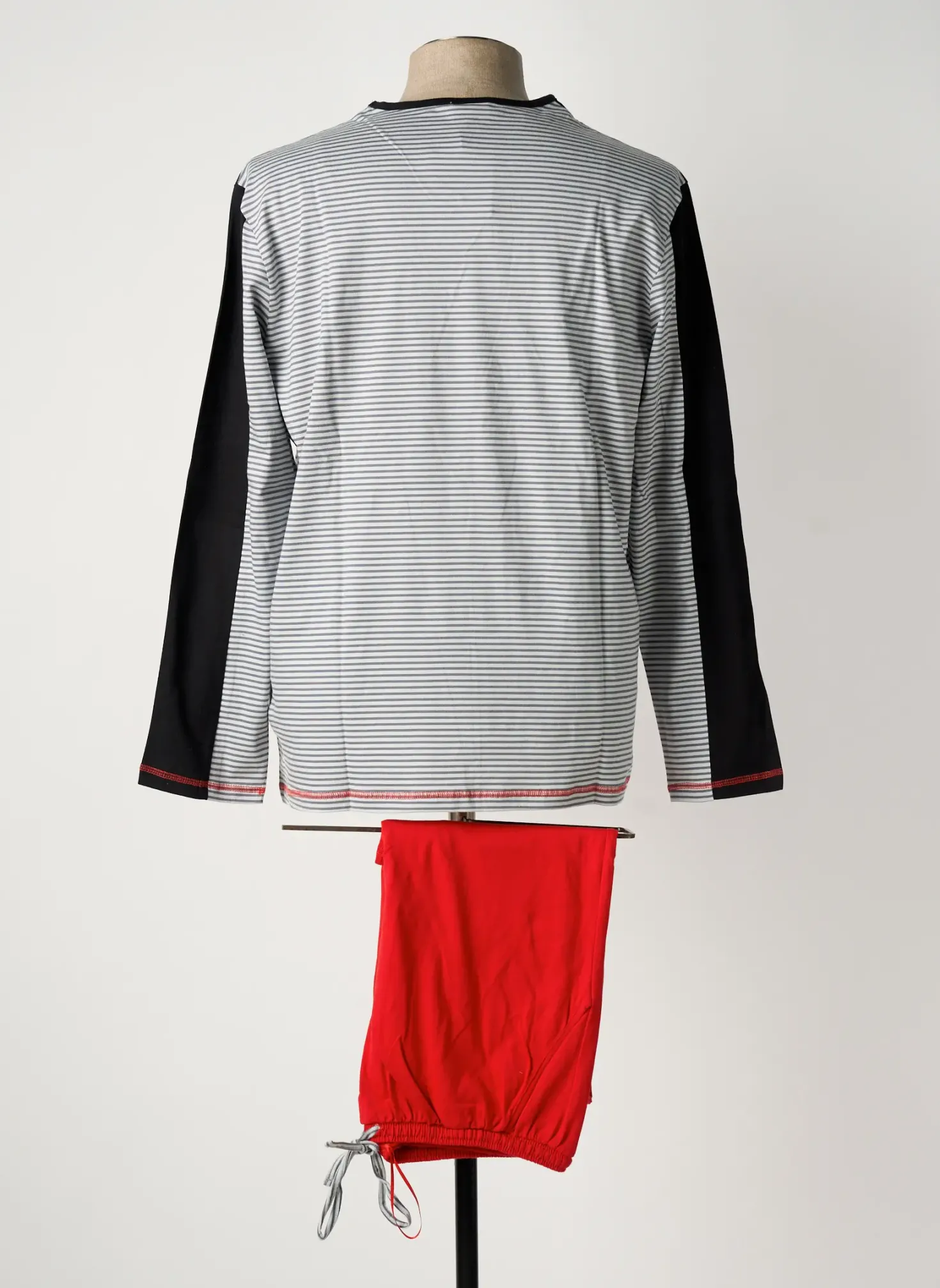 Pyjama Rose Pomme Gris