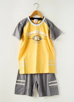 Pyjama Rose Pomme Jaune