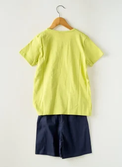 Pyjama Rose Pomme Jaune