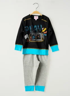 Pyjama Rose Pomme Noir