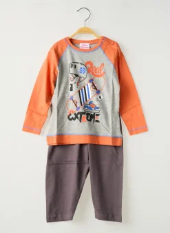 Pyjama Rose Pomme Orange