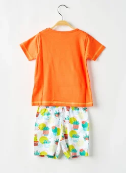 Pyjama Rose Pomme Orange