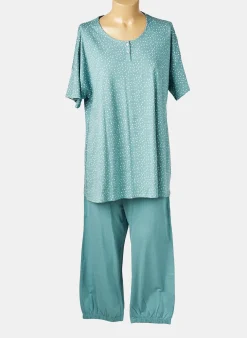 Pyjama Schiesser Vert