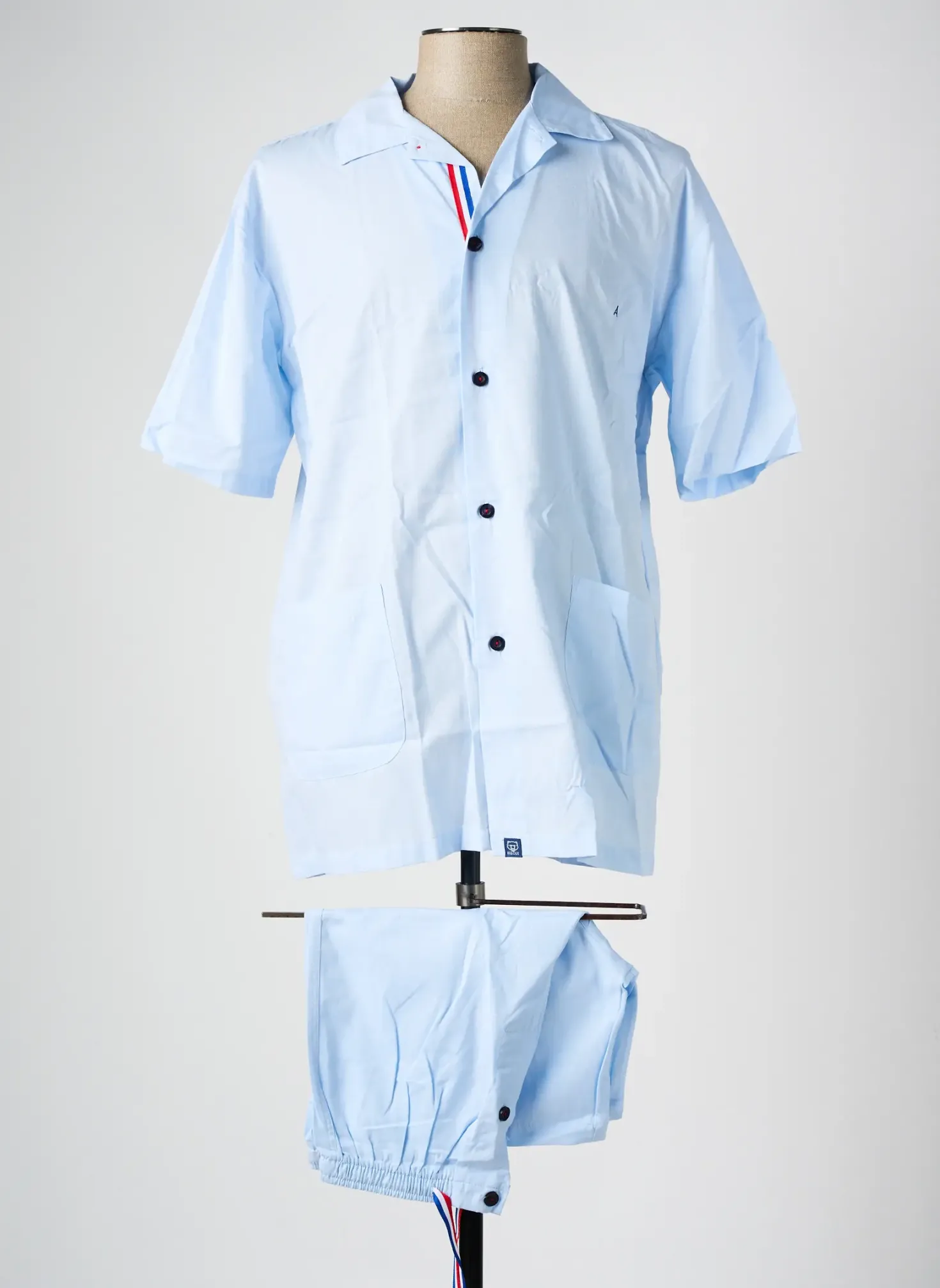 Pyjashort Arthur Bleu