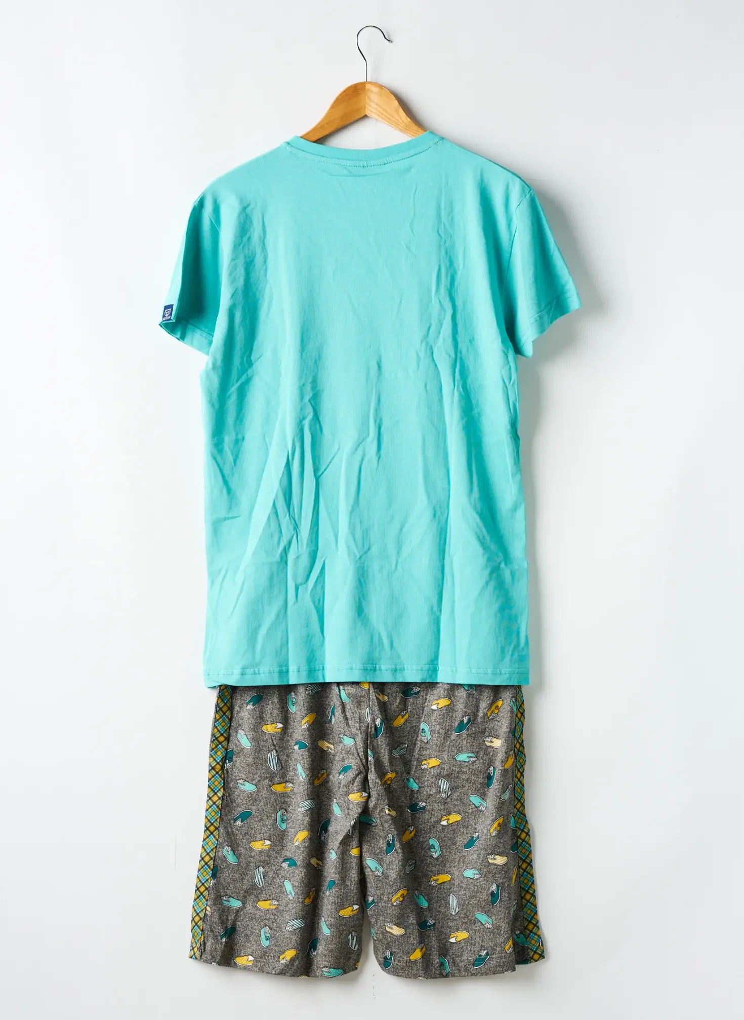 Pyjashort Arthur Bleu