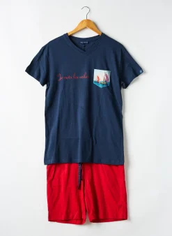 Pyjashort Arthur Bleu