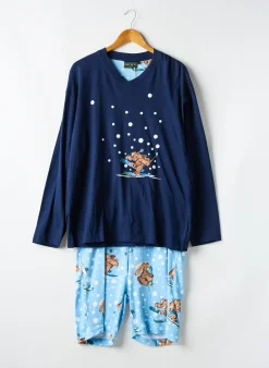 Pyjashort Arthur Bleu