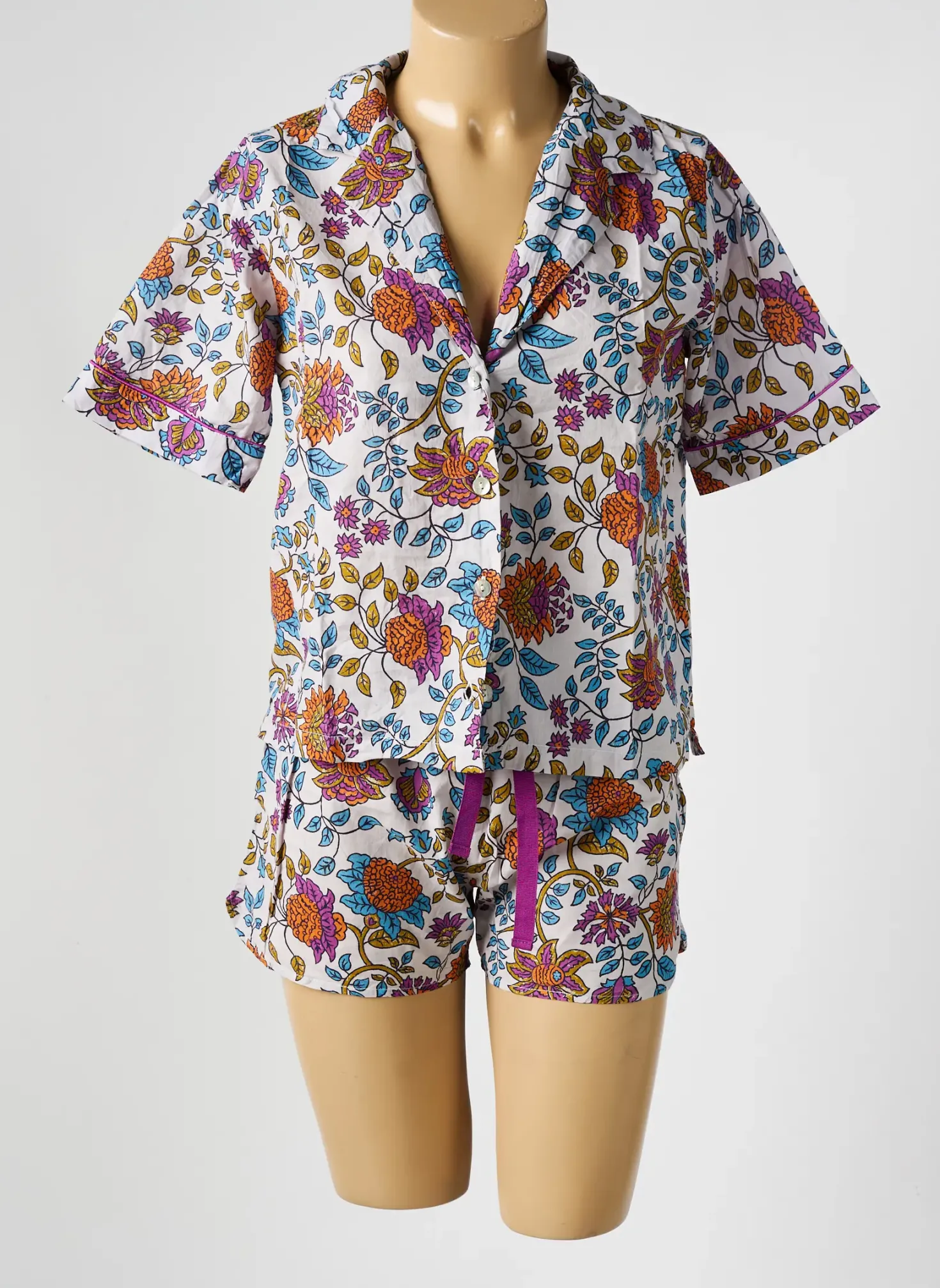 Pyjashort Arthur Violet