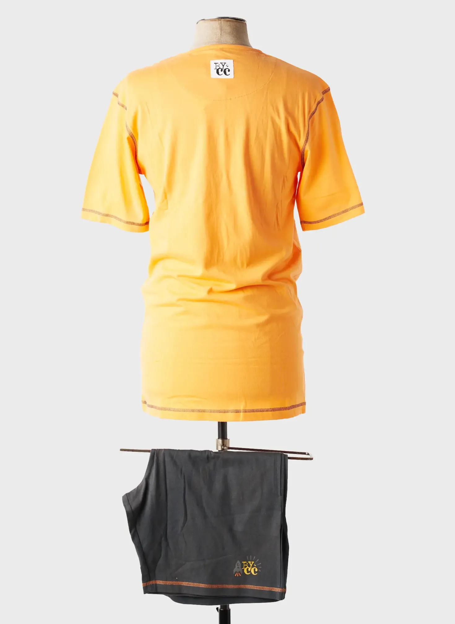 Pyjashort Christian Cane Orange