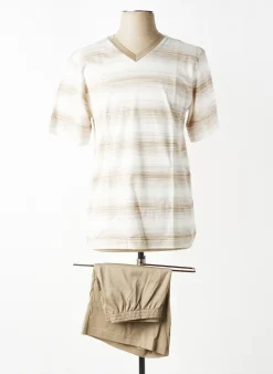 Pyjashort Hom Beige