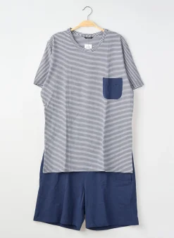 Pyjashort Hom Bleu