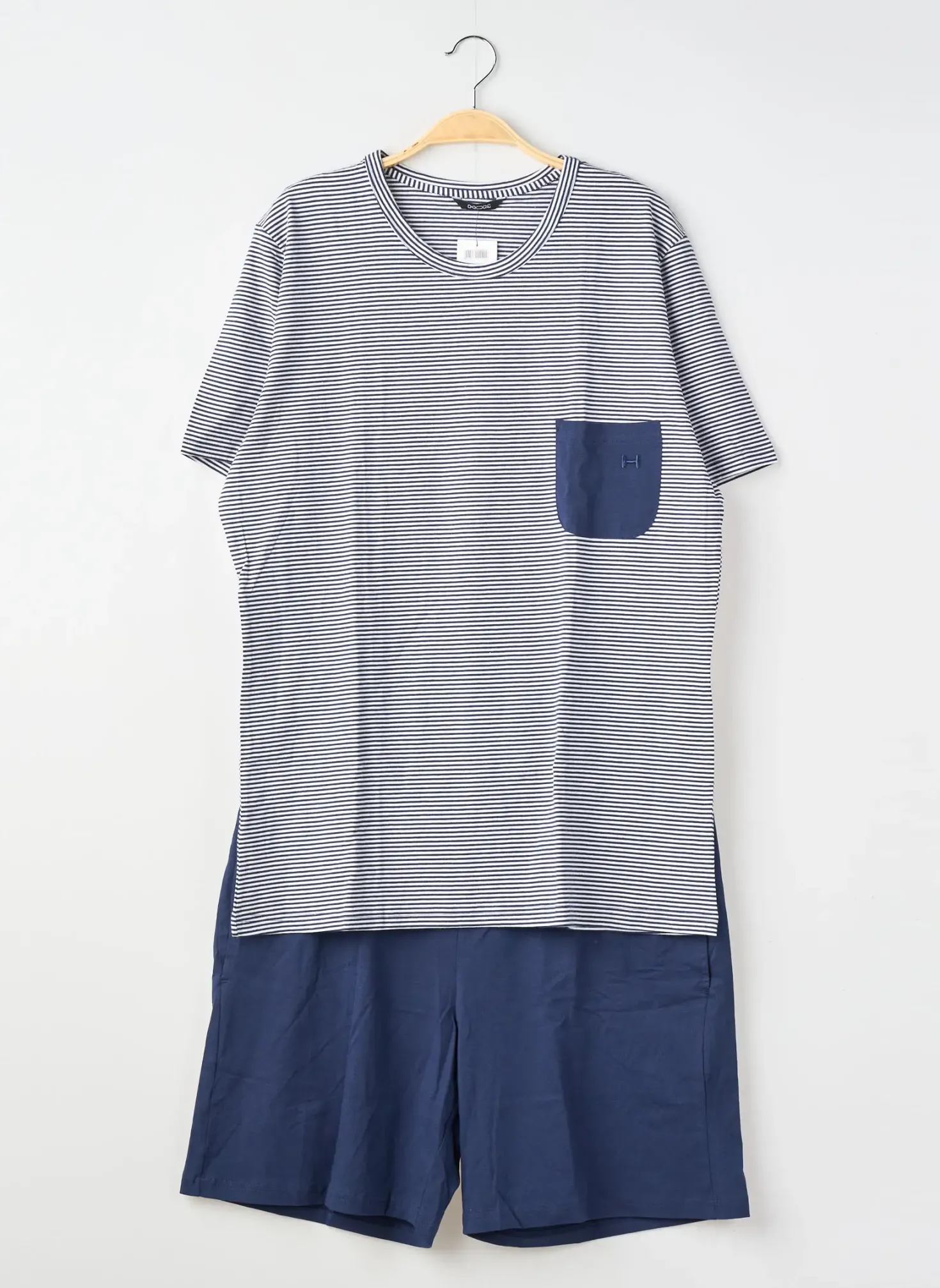 Pyjashort Hom Bleu