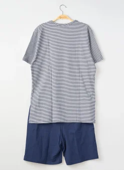 Pyjashort Hom Bleu