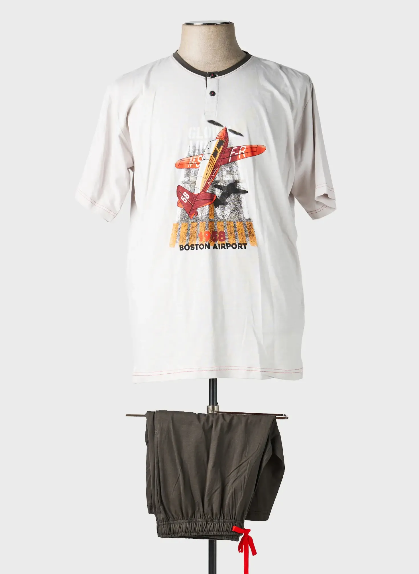 Pyjashort Massana Blanc