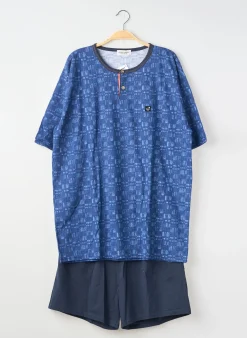 Pyjashort Massana Bleu