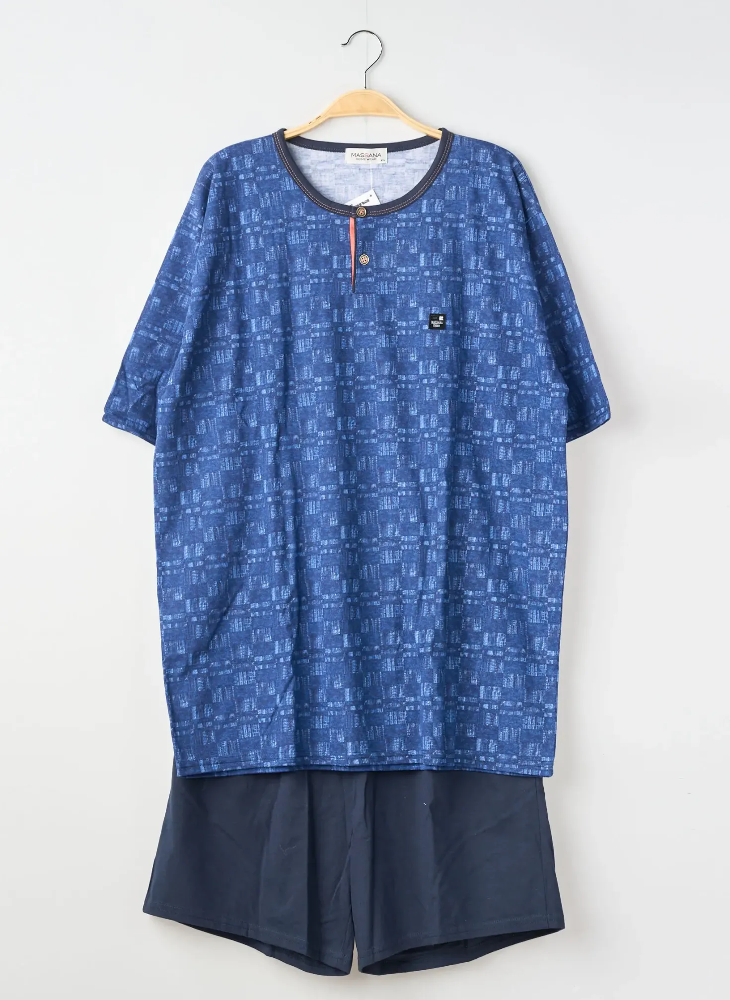 Pyjashort Massana Bleu