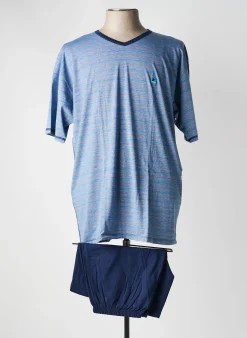 Pyjashort Massana Bleu