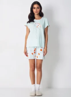 Pyjashort Massana Bleu
