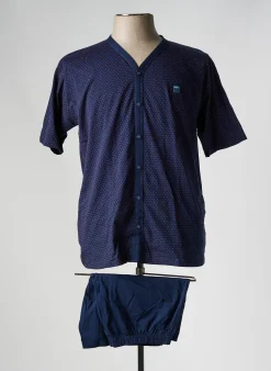 Pyjashort Massana Bleu